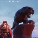 La estatua de Black Panther que ha aparecido en el mapa de Fortnite.